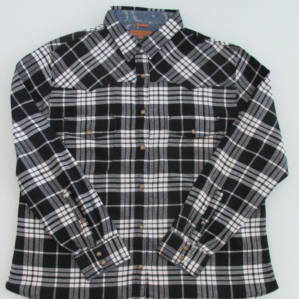 Jacks Girlfriend (Bea) Flannel Western Shirt Size XL